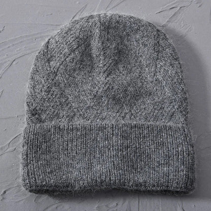 Novara Cashmere Beanie - Charcoal Grey