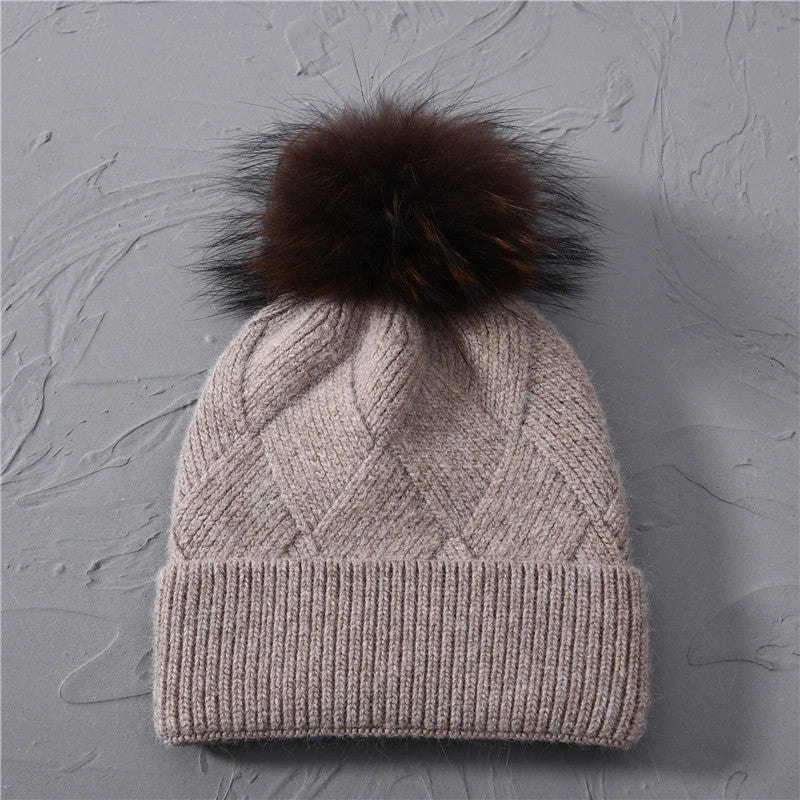 Novara Cashmere Beanie - Espresso