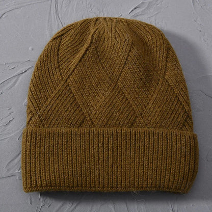 Novara Cashmere Beanie - Olive Drab