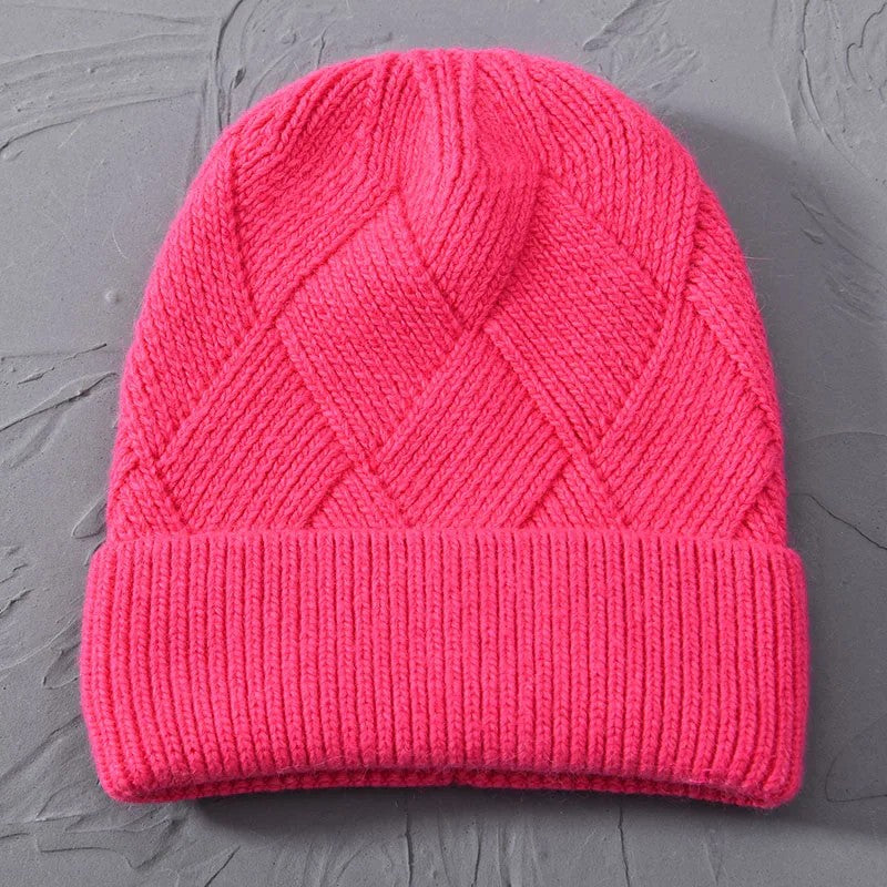 Novara Cashmere Beanie - Rose Quartz