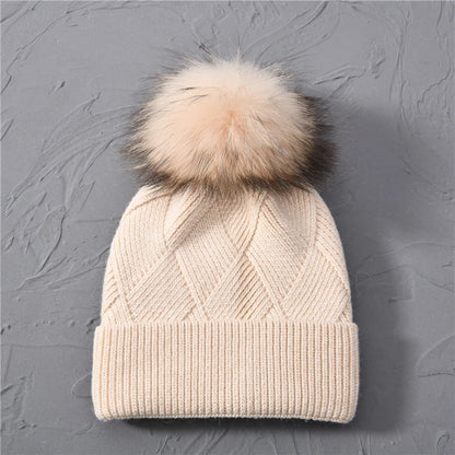 Novara Cashmere Beanie - Sand Dune