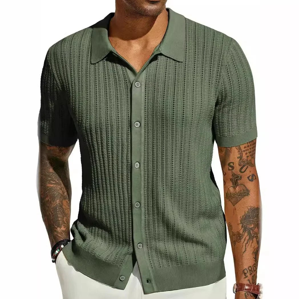 Novara Short Sleeve Polo - Olive