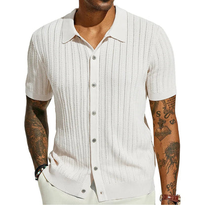 Novara Short Sleeve Polo - White