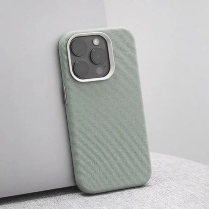 Novara Nylon Weave MagSafe Case - Sage Green