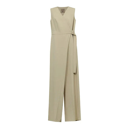 Soho Belted Wide-Leg Jumpsuit - Sandy