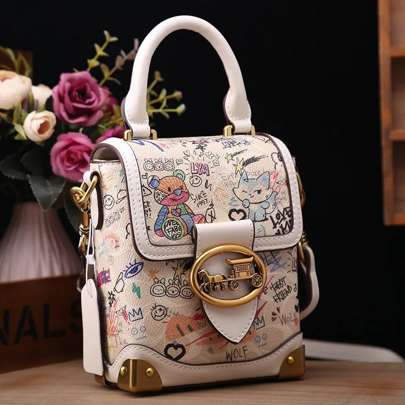 Soho Graffiti Top-Handle Bag