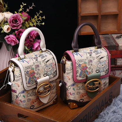 Soho Graffiti Top-Handle Bag