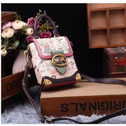 Soho Graffiti Top-Handle Bag