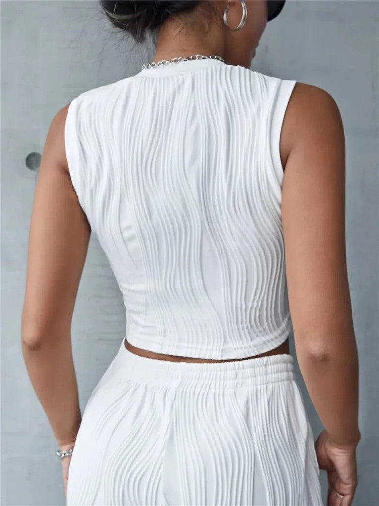 Solana Rib Knit Crop Top