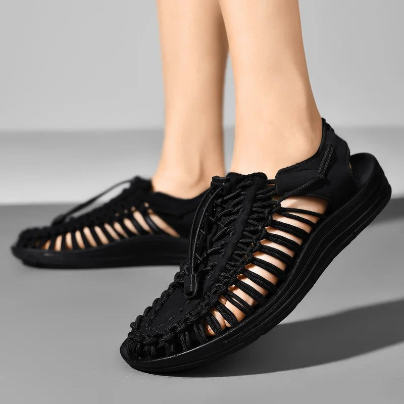 Solana Woven Beach Sandals