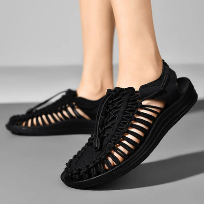 Solana Woven Beach Sandals