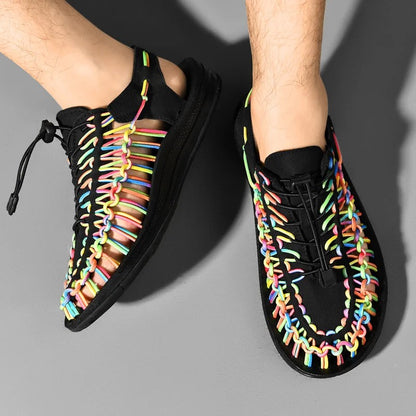 Solana Woven Beach Sandals