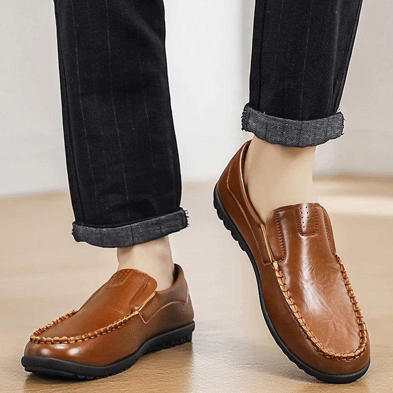 Solani Genuine Leather Loafers