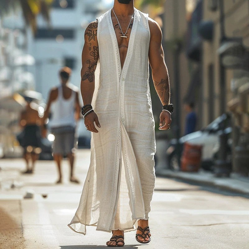 Solano Button Robe