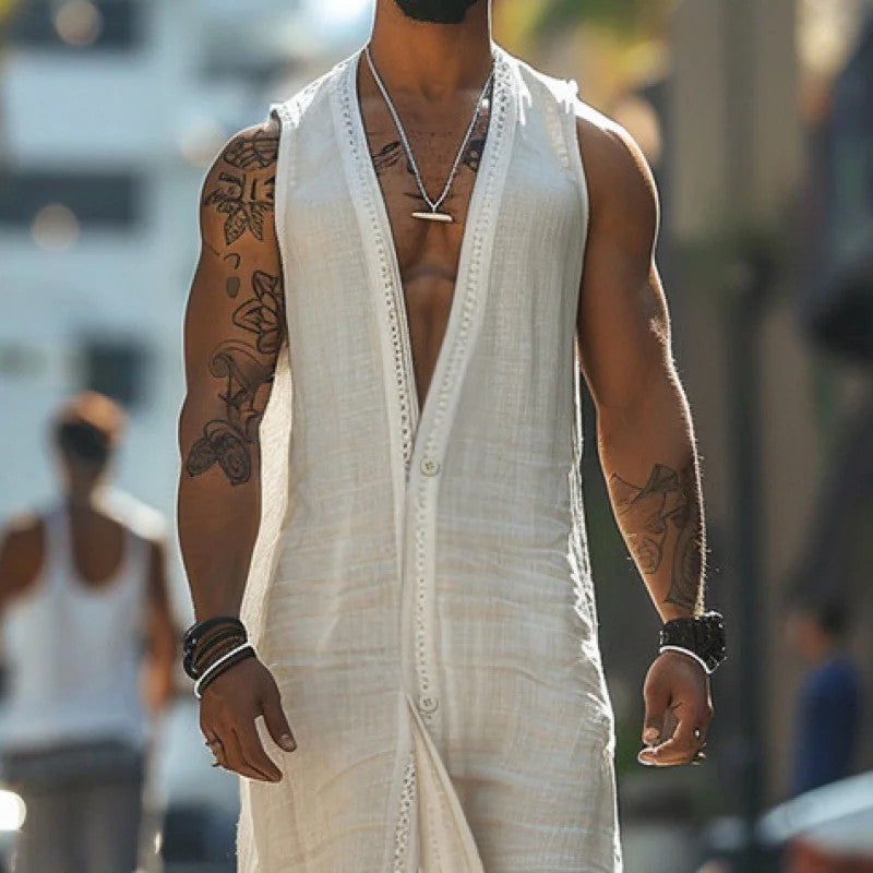 Solano Button Robe