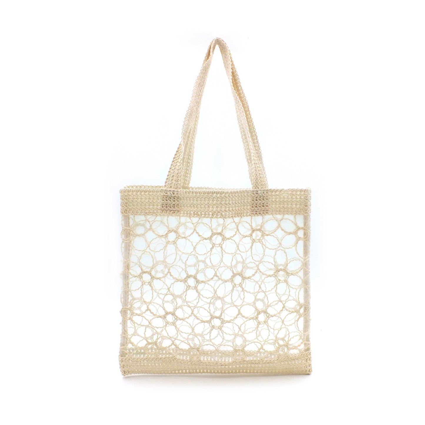 Solano Woven Straw Tote - Ecru