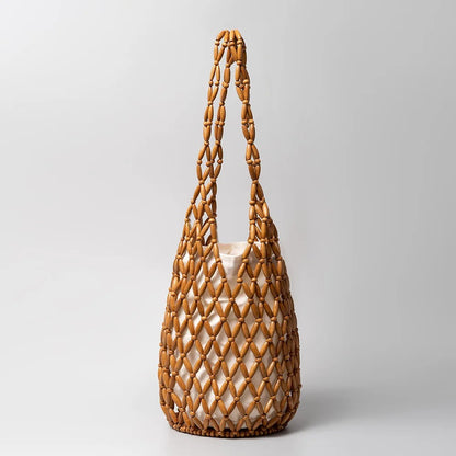 Solara Beaded Tote Bag