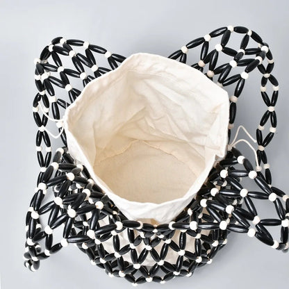 Solara Beaded Tote Bag