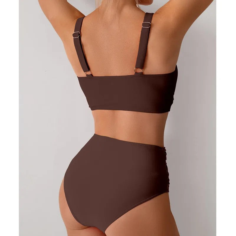 Solara High Waist Bikini Set