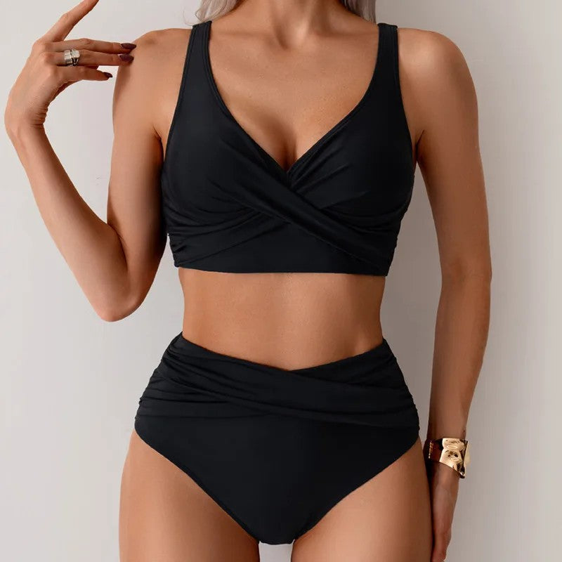Solara High Waist Bikini Set