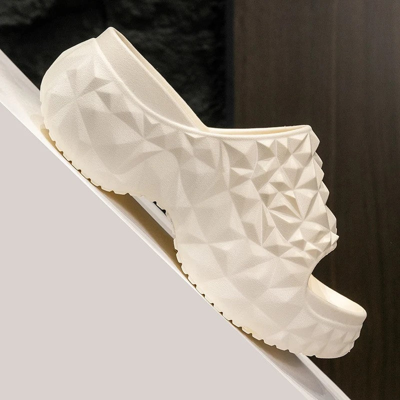 Soleil Cushioned Platform Slides