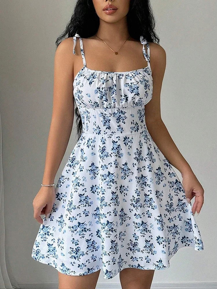 Soleil Floral Mini Dress
