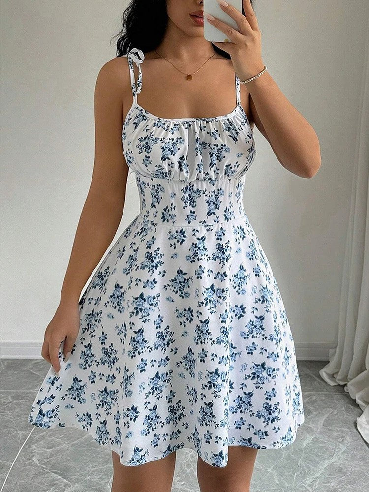 Soleil Floral Mini Dress