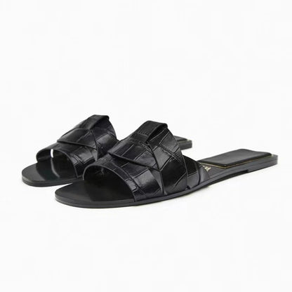 Solena Flat T-Strap Sandals