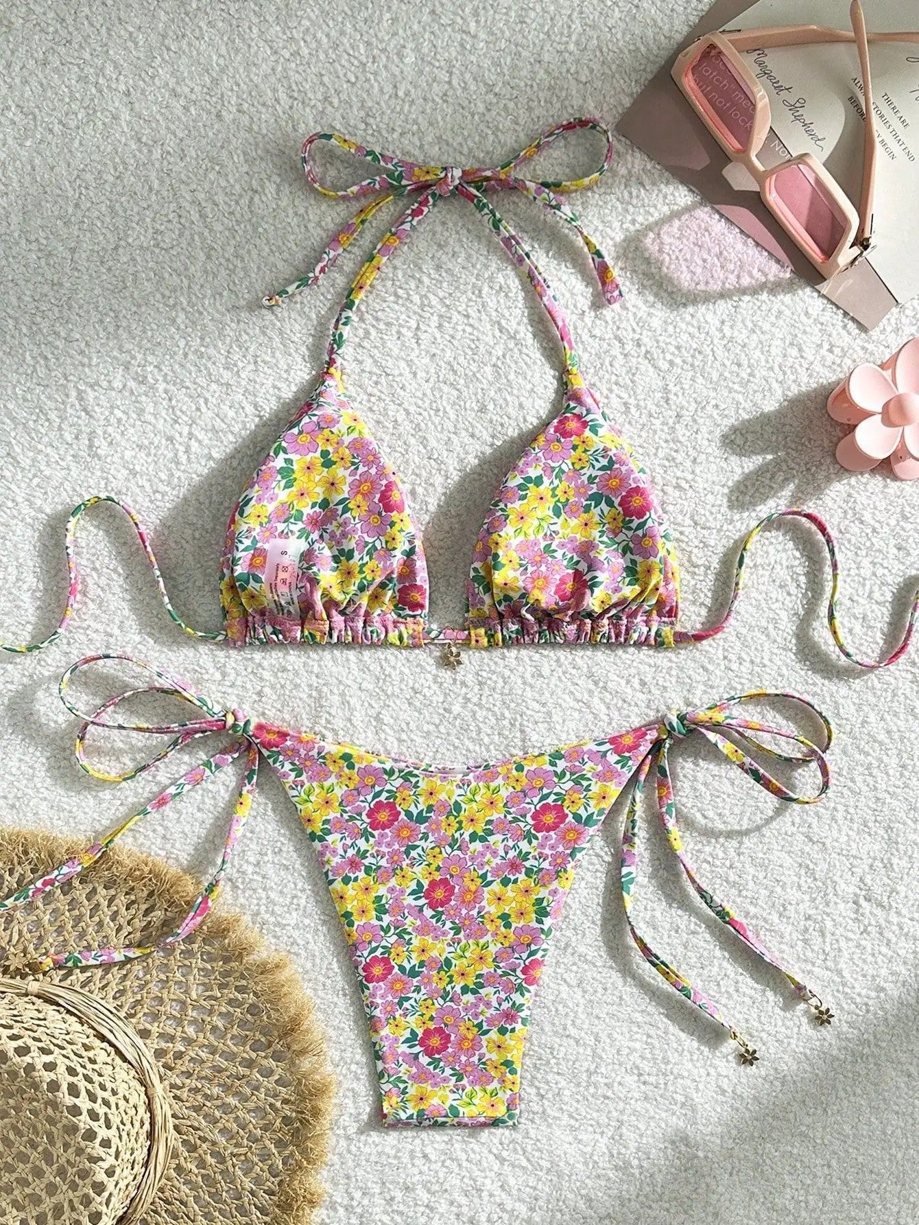Sorano Floral Print Bikini Set
