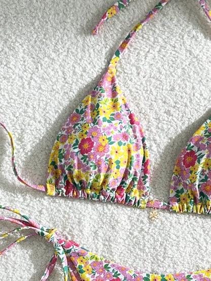 Sorano Floral Print Bikini Set