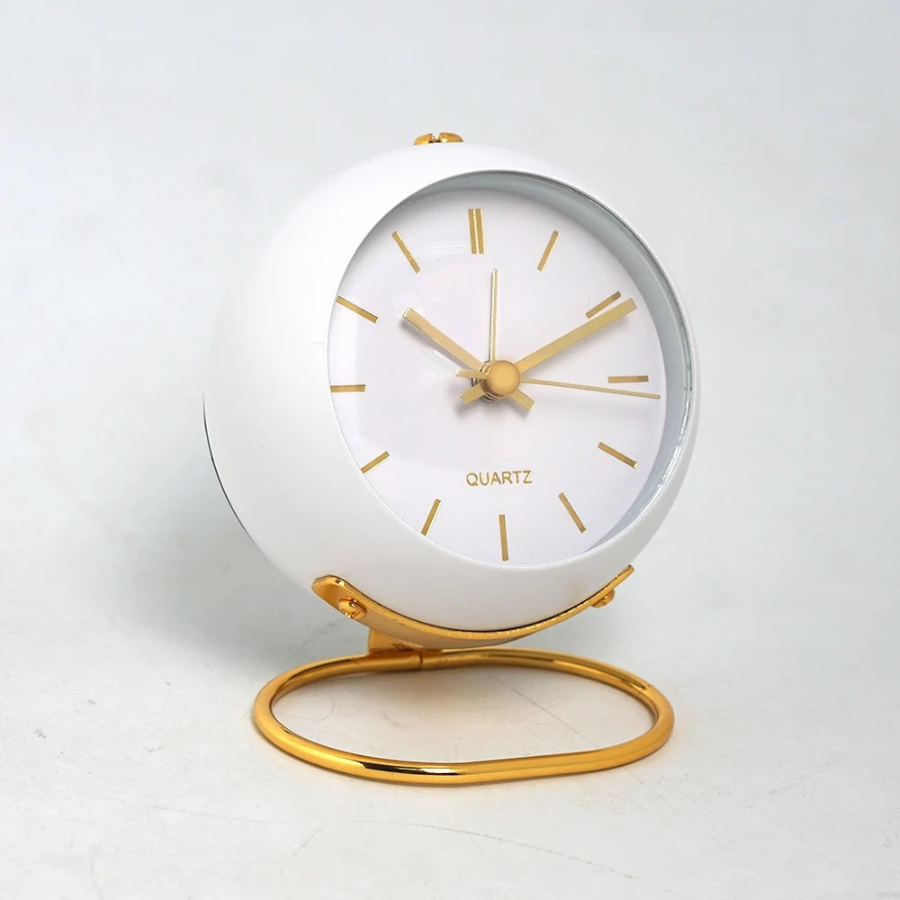 Oslo Minimalist Wall Clock - Arctic White