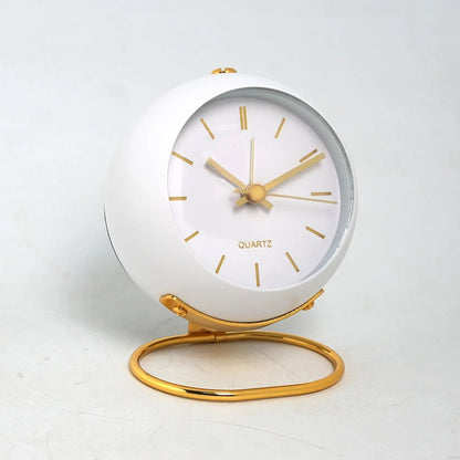 Oslo Minimalist Wall Clock - Arctic White