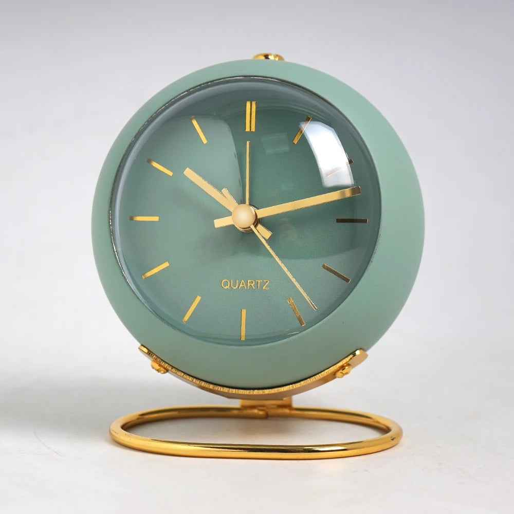 Oslo Minimalist Wall Clock - Forest Green