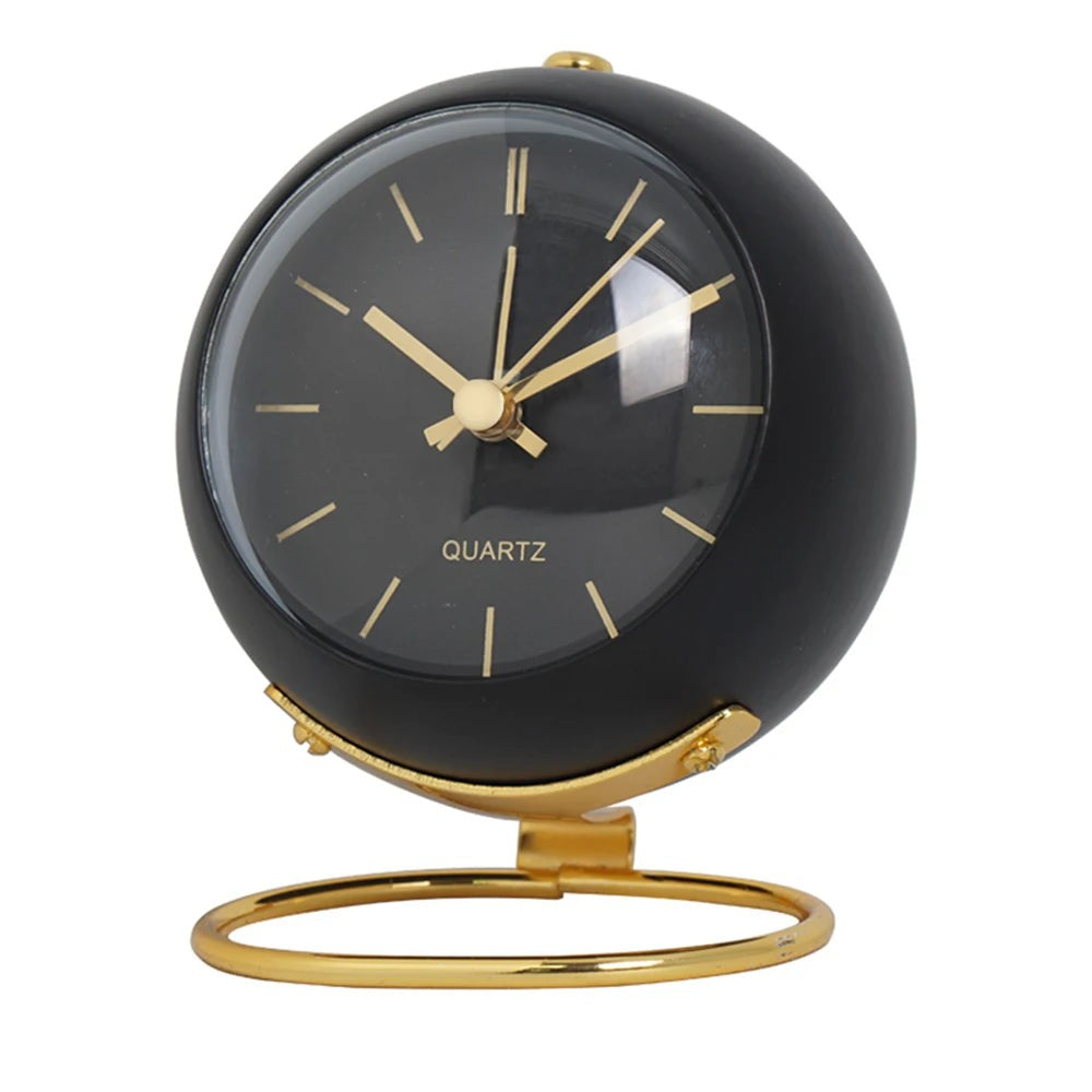 Oslo Minimalist Wall Clock - Obsidian Black