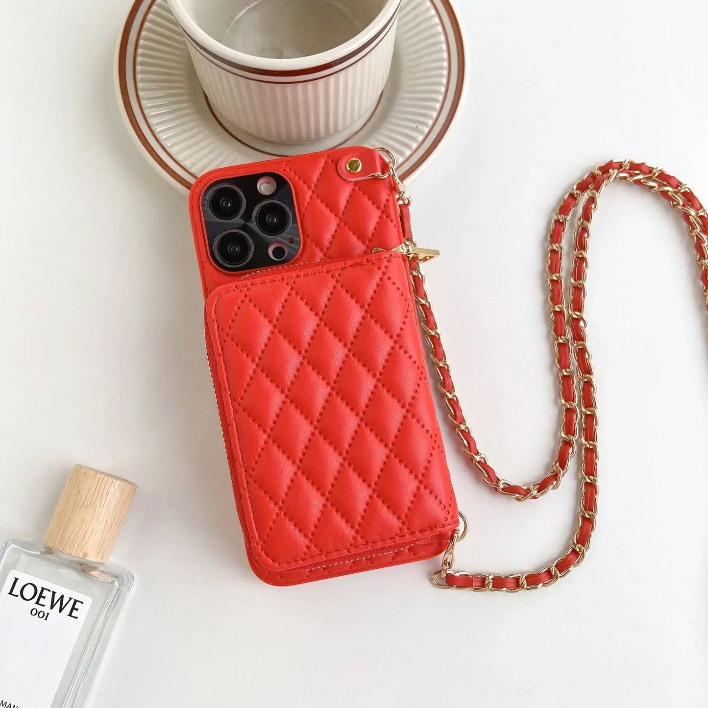 Ourense Leather Crossbody Case