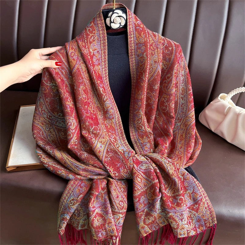 Paisley Pashmina Head Covering