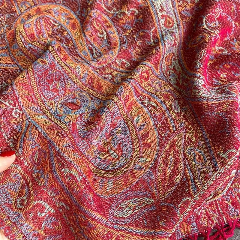 Paisley Pashmina Head Covering