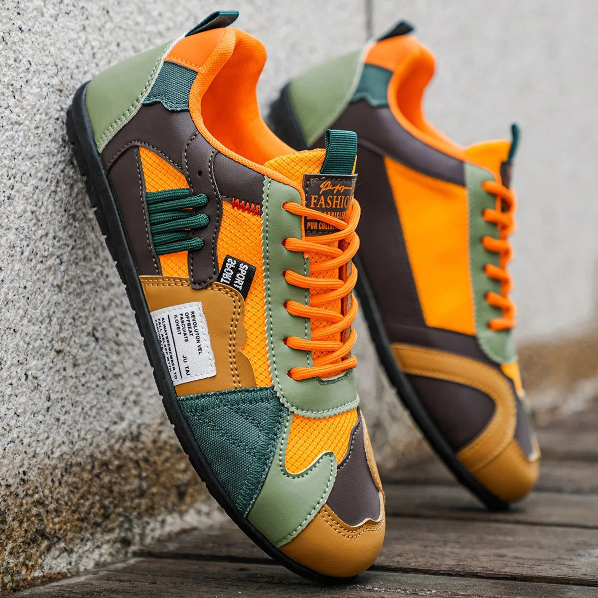 Palermo Patchwork Sneakers