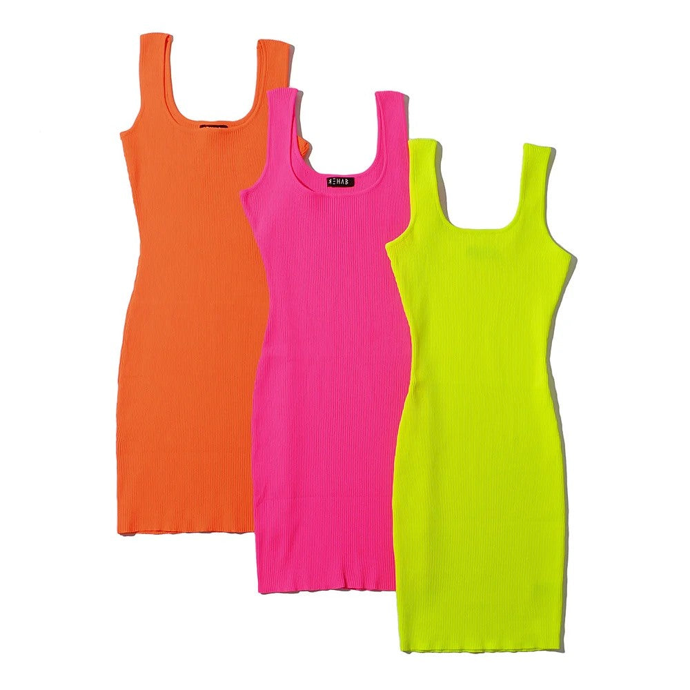 Palma Ribbed Tank Dress
