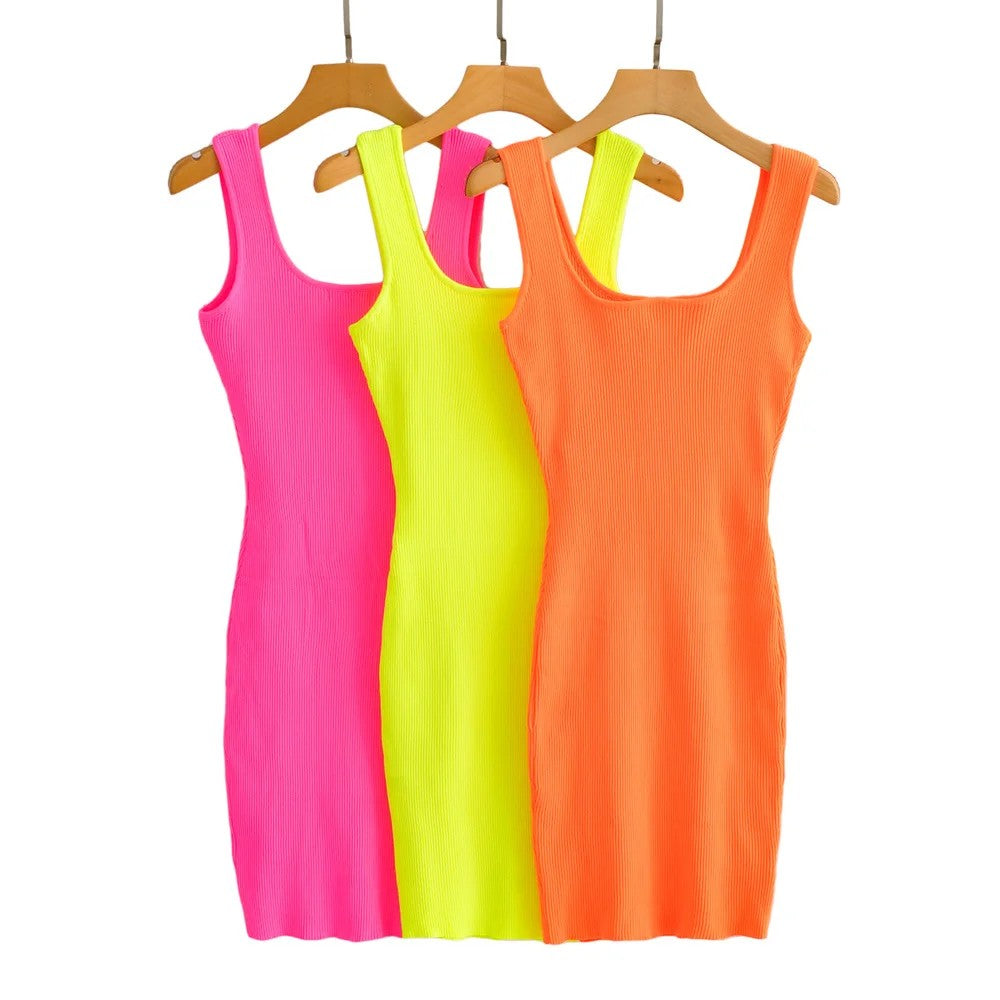 Palma Ribbed Tank Dress