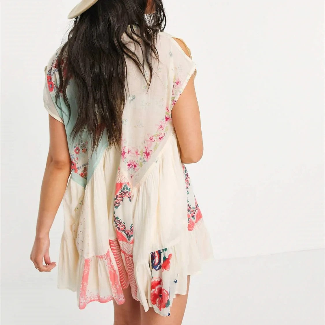 Paloma Patchwork Mini Dress
