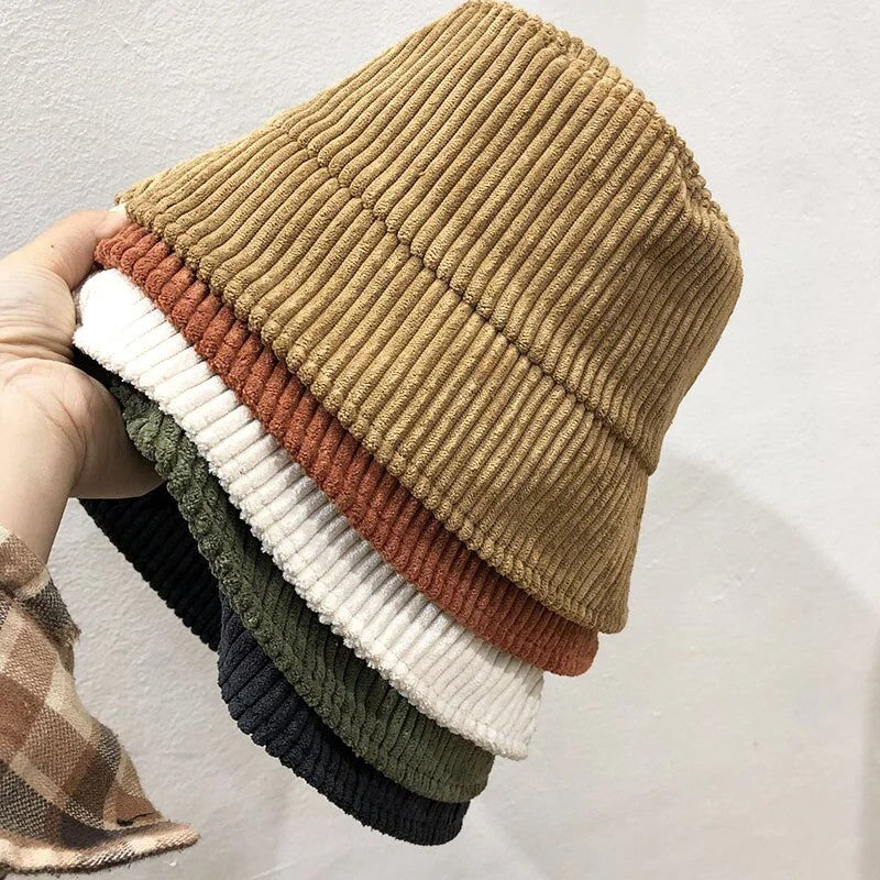 Pamplona Corduroy Bucket Hat