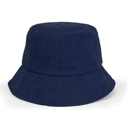 Pamplona Corduroy Bucket Hat - Azure