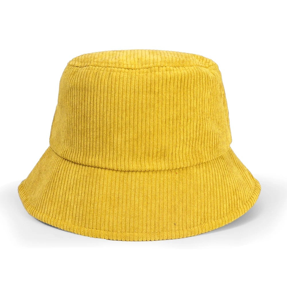 Pamplona Corduroy Bucket Hat - Citrine