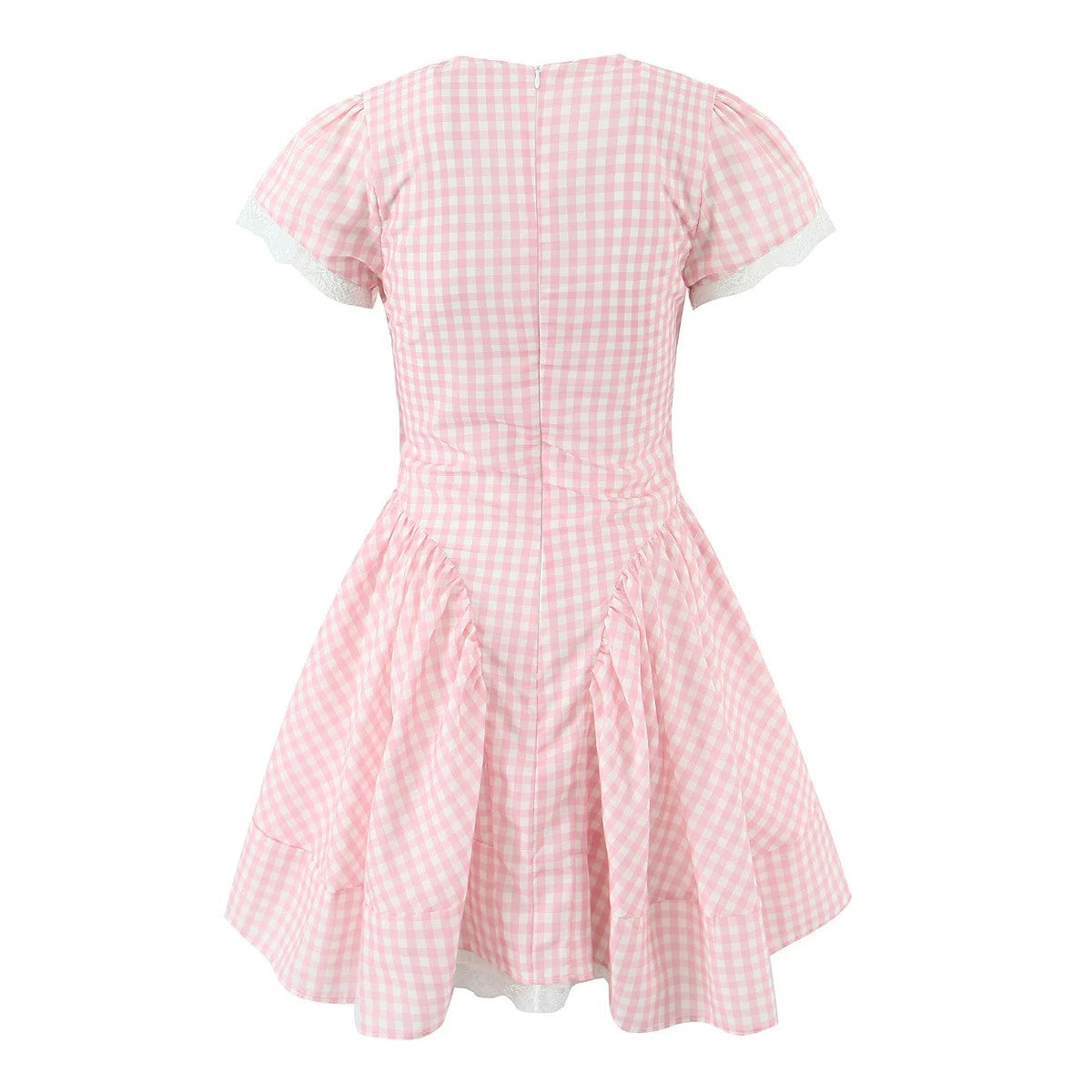 Pesaro Plaid Corset Mini Dress