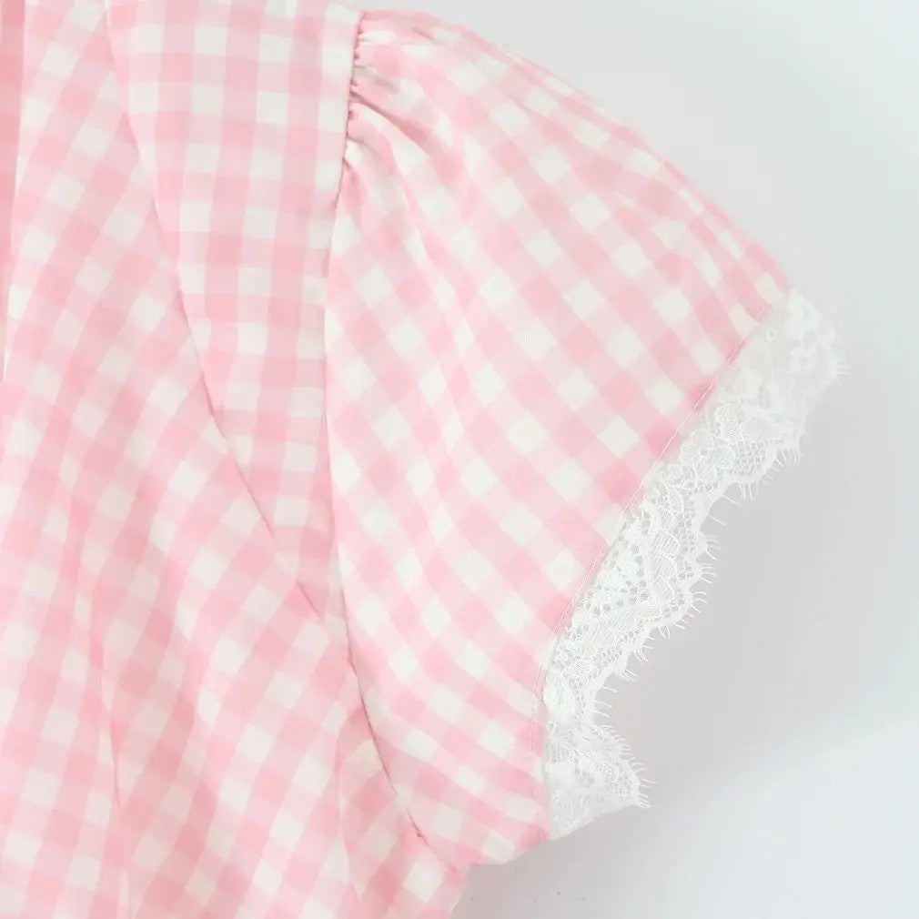 Pesaro Plaid Corset Mini Dress