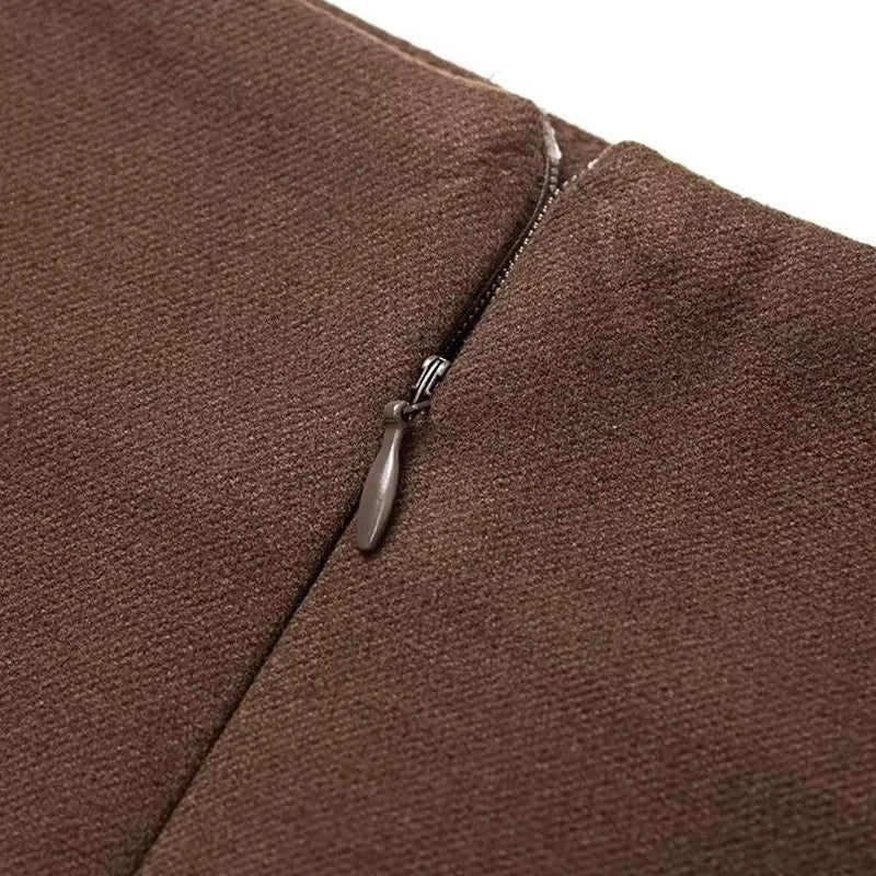 Pembrook Wool Midi Skirt