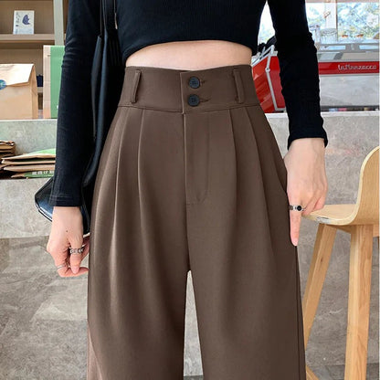 Perugia Tailored Dress Pants - Espresso Brown