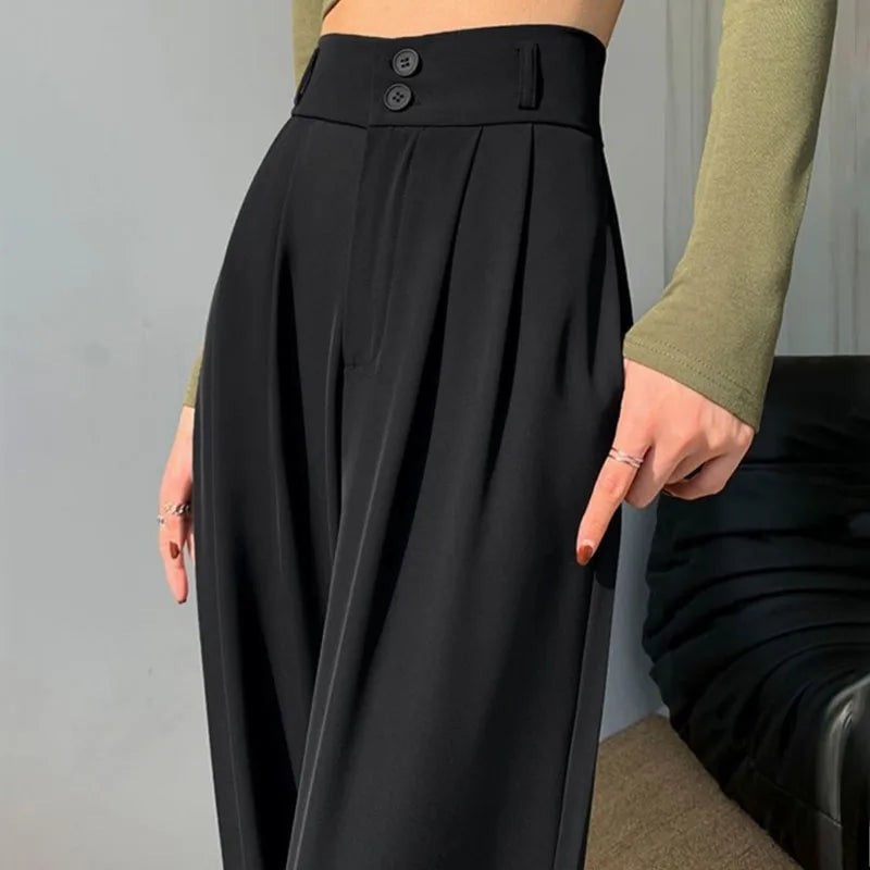 Perugia Tailored Dress Pants - Obsidian Black