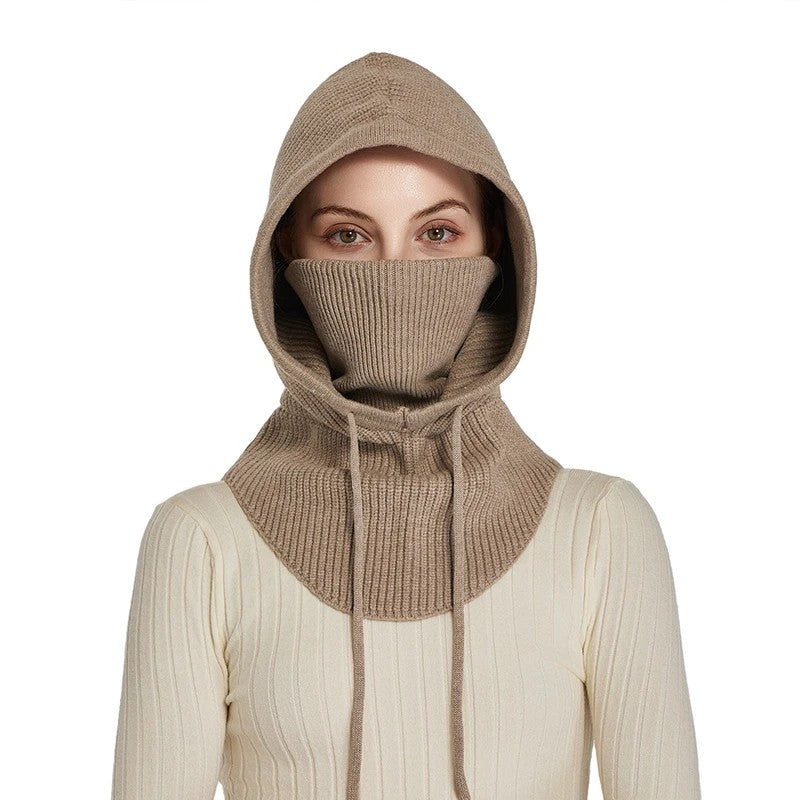 Pescara Wool Blend Balaclava - Warm Camel